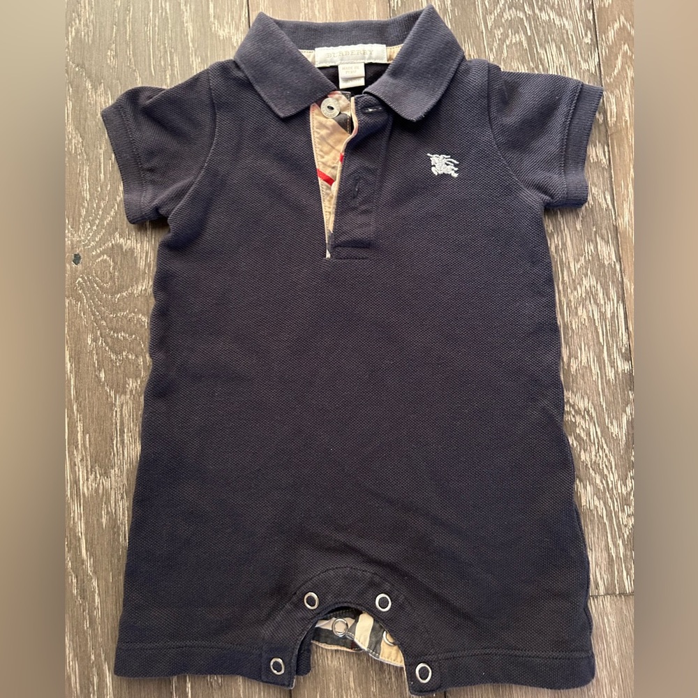 Burberry infant bodysuit